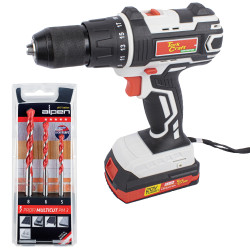 Imp Driver Tc20030 With Multicut Drill Set Alp Pm3